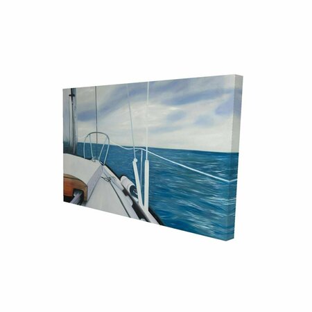 BEGIN HOME DECOR 20 x 30 in. Sail on the Water-Print on Canvas 2080-2030-CO122